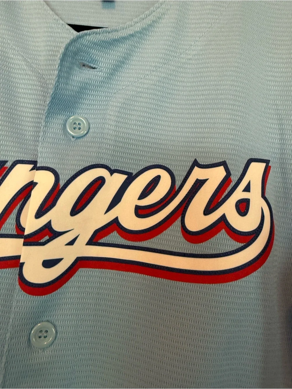 ⚾ Nike Texas Rangers Corey Seager #5 Youth Large Button Front Baseball Jersey ⚾
